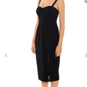 Bustier Bodycon Midi Dress